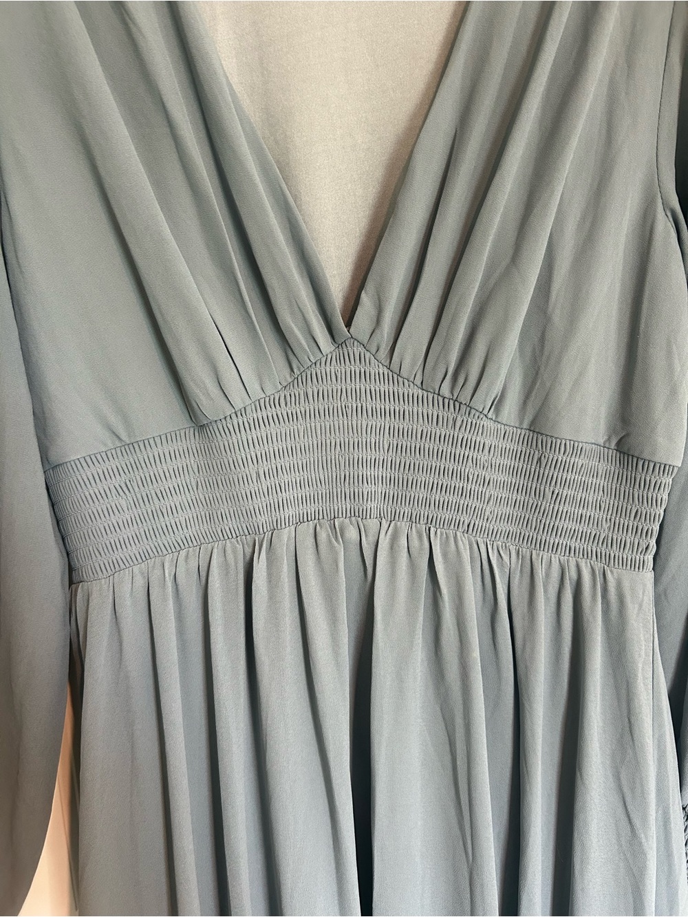 Baltic Born Olivia Maxi Dress in Dusty Blue - Picture 7 of 13